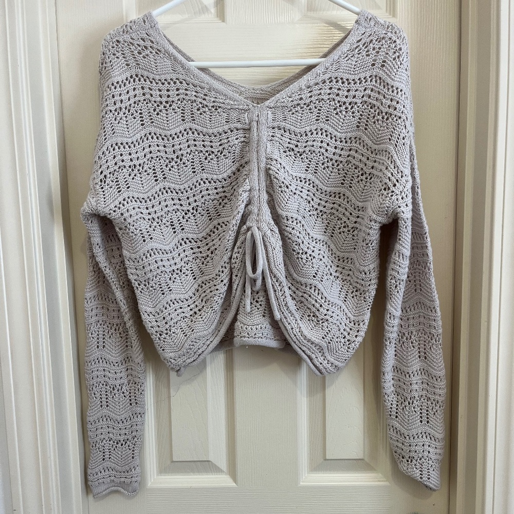 Cropped sweater